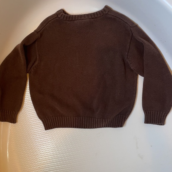 Disney Winnie The Pooh brown pullover sweater boys girls S vintage 1990’s - Picture 5 of 8